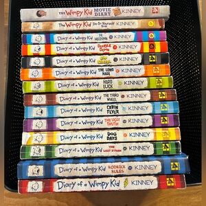 Diary of a Wimpy Kid Book Collection by Jeff Kinney- 14 Books